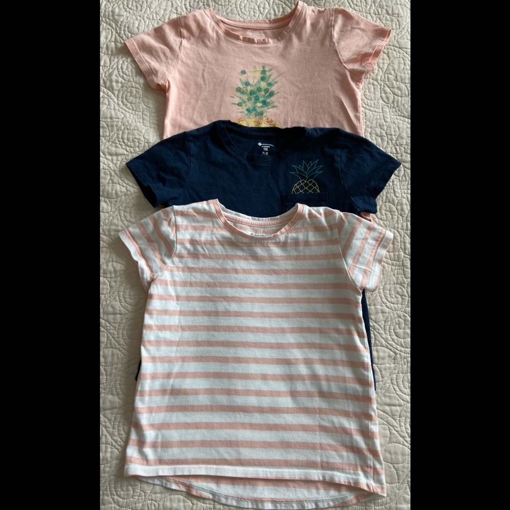Member’s Mark Girls T-shirts pack of 3 size 7/8
